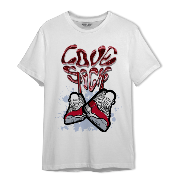 Cherry 11s T Shirt Match Sneaker Love Sick Jezsport.com