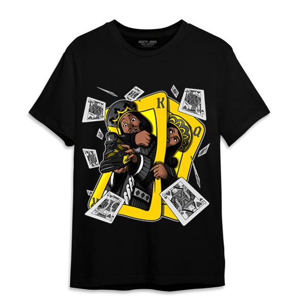 Thunder 4s T Shirt Match Sneaker Playing Card Jezsport.com