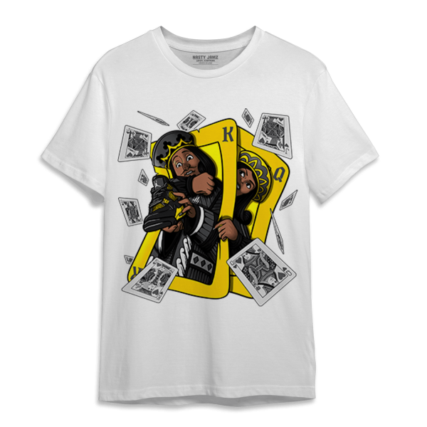 Thunder 4s T Shirt Match Sneaker Playing Card Jezsport.com