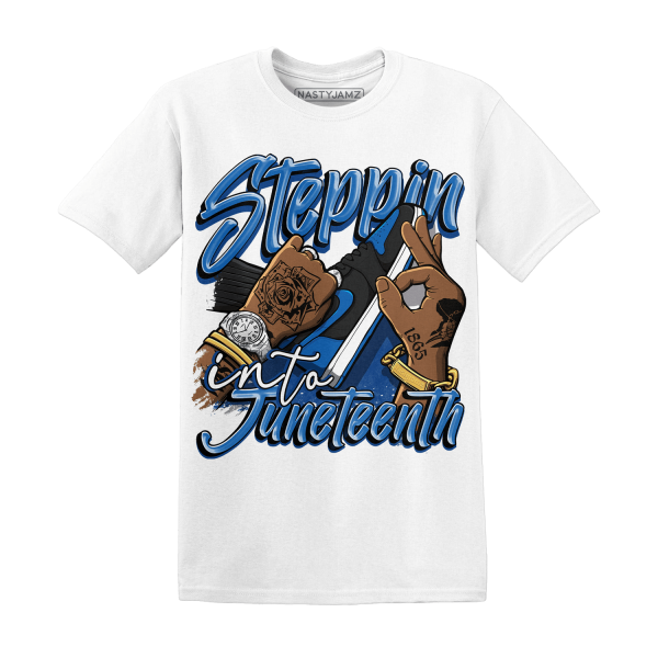 Royal Reimagined 1s T Shirt Match Step Into Juneteenth Jezsport.com