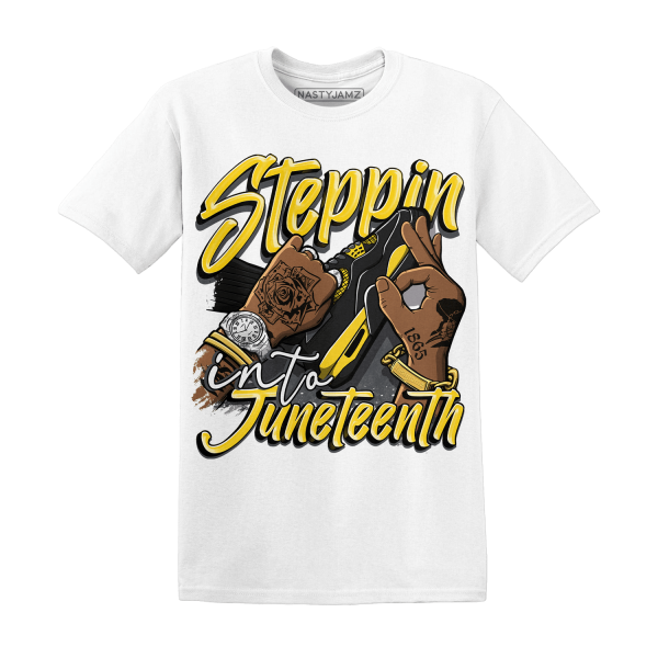 Thunder 4s T Shirt Match Step Into Juneteenth Jezsport.com