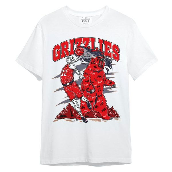 Low OG Howard Bison 1s Shirt - Grizzly Bear Skeleton Unisex Shirt Matching Jordan Shirt Jezsport.com