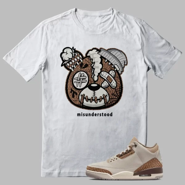 Teddy Bear Shirt To Match Jordan 3 Palomino Jezsport.com