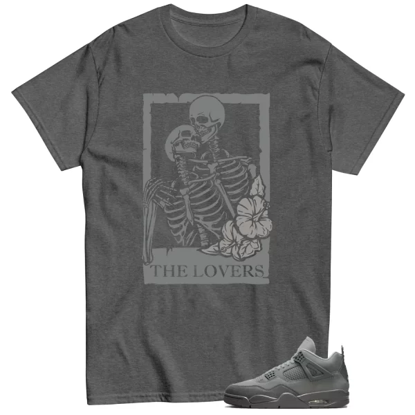 The Lovers Shirt to Match Jordan 4 SE Wet Cement Jezsport.com