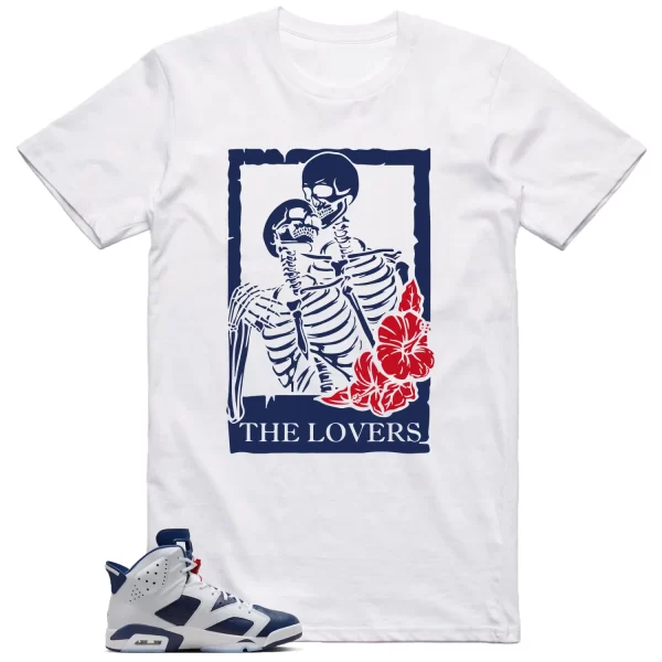 The Lovers Shirt to Match Jordan 6 Olympic 2024 Jezsport.com