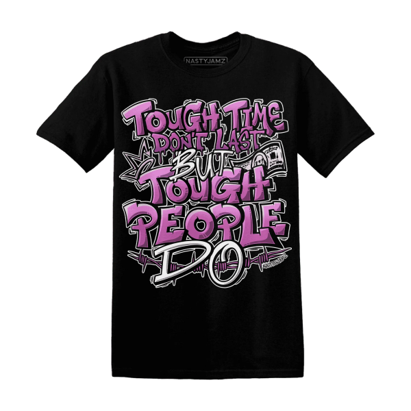 GS Hyper Violet 4s T Shirt Match Tough People Never Fall Jezsport.com