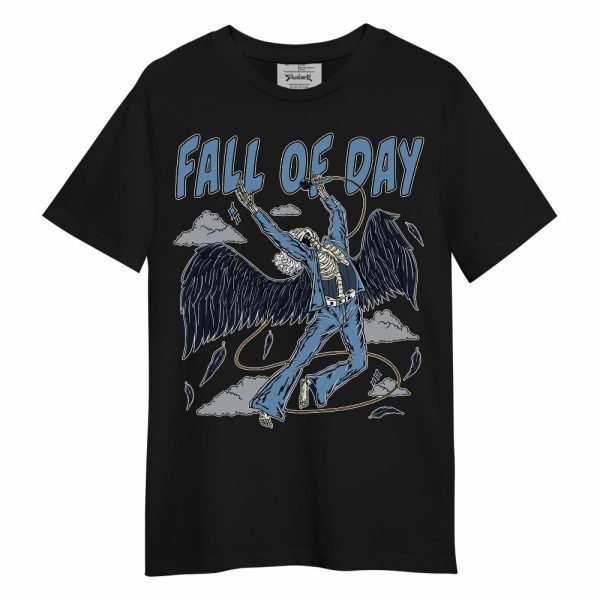 High OG First In Flight 1s Shirt, Fall Of Days Skeleton Unisex Shirt Matching Jordan Shirt Jezsport.com