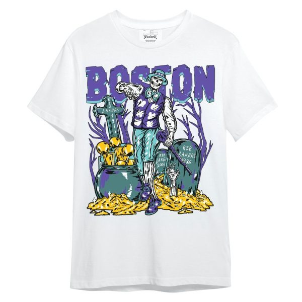 Low Hornets 1s Shirt - Goldrush Skeleton Unisex Shirt Matching Jordan Shirt Jezsport.com