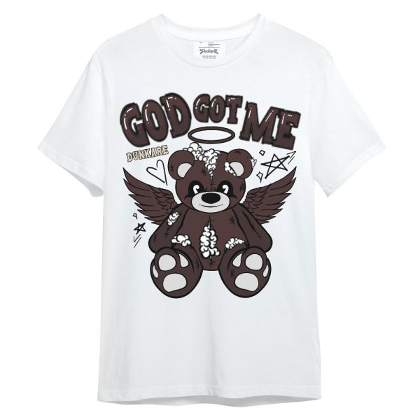 Burgundy Crush 3s Shirt - Gods Guides Me Bear Unisex Shirt Matching Jordan Shirt Jezsport.com