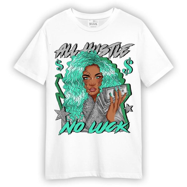 Black Green Glow 3s Shirt - All Hustles Unique Shirt Unisex Matching Jordan Shirt Jezsport.com