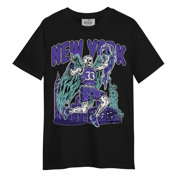 Low Hornets 1s Shirt - Ewing Era Skeleton Unisex Shirt Matching Jordan Shirt Jezsport.com