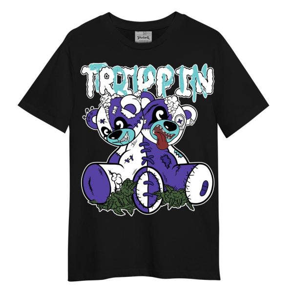 Low Hornets 1s Shirt - Trippin Bear Shirt Unisex Matching Jordan Shirt Jezsport.com