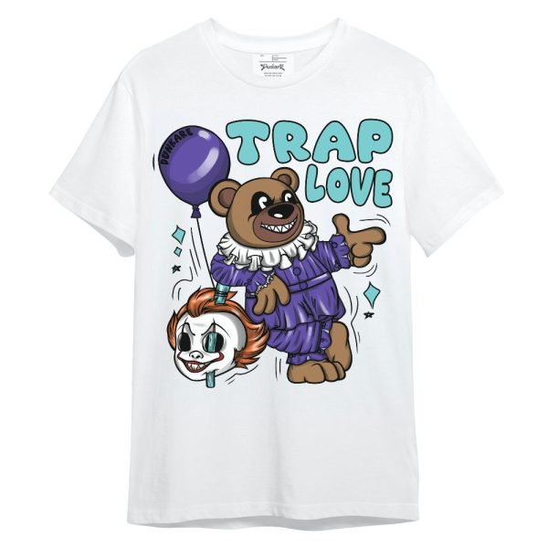 Low Hornets 1s Shirt - Trap Loves Bear Unisex Shirt Matching Jordan Shirt Jezsport.com