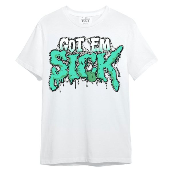 Black Green Glow 3s Shirt, Got EM Sick Green Glow 3s Unisex Shirt Matching Jordan Shirt Jezsport.com