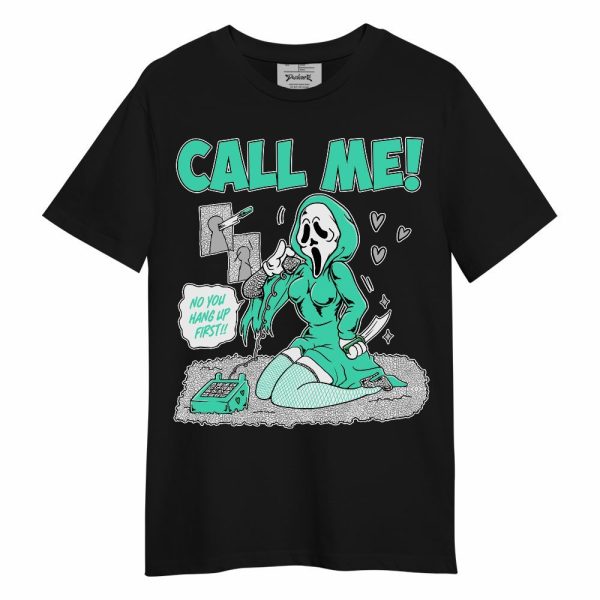 Black Green Glow 3s Shirt - Ringup Cartoon Unisex Shirt Matching Jordan Shirt Jezsport.com