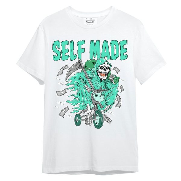 Black Green Glow 3s Shirt - Self Make Skeleton Unisex Shirt Matching Jordan Shirt Jezsport.com