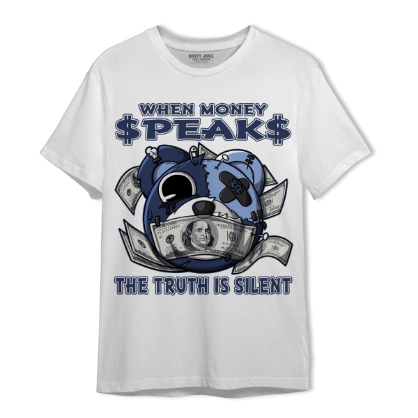 Midnight Navy 5s T Shirt Match When Money Speaks Ber Jezsport.com