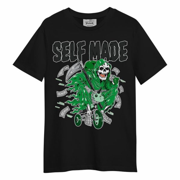 Low Lucky Green 1s Shirt - Self Make Skeleton Unisex Shirt Matching Jordan Shirt Jezsport.com