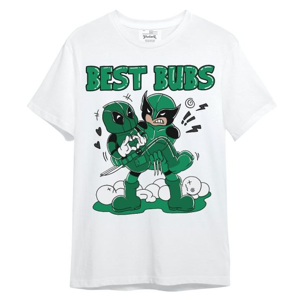 Mid Lucky Green 1s Shirt - Bubs Cartoon Unisex Shirt Matching Jordan Shirt Jezsport.com