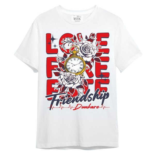 Low OG Howard Bison 1s Shirt, Love, Fake, Fate Friendship Unisex Shirt Matching Jordan Shirt Jezsport.com