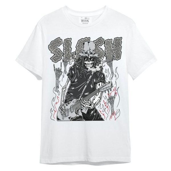 Black Cement 3s Shirt - Slash Skeleton Unisex Shirt Matching Jordan Shirt Jezsport.com