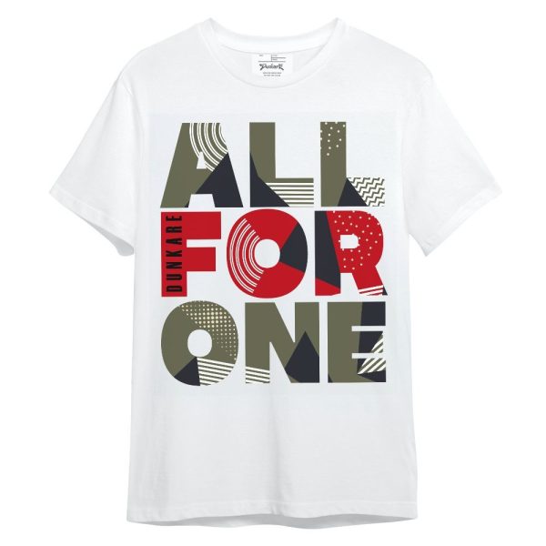 Low OG Medium Olive 1s Shirt, All For One Unisex Shirt Matching Jordan Shirt Jezsport.com