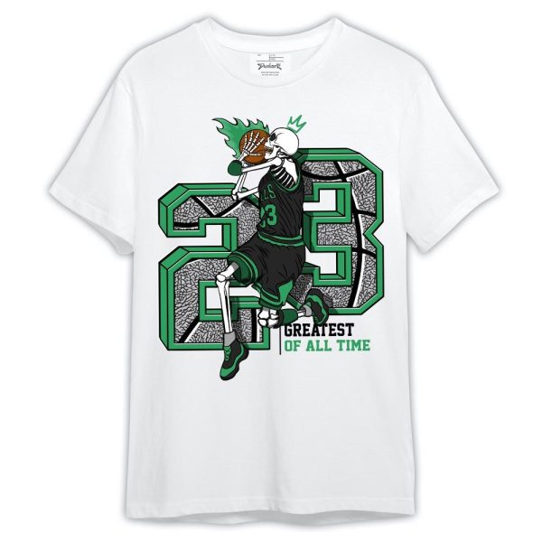 Black Green Glow 3s Shirt, 23 Greatest Skeleton Green Glow 3s Shirt Outfit Matching Jordan Shirt Jezsport.com