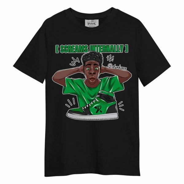 Low Lucky Green 1s Shirt - Scream Internally Unisex Shirt Matching Jordan Shirt Jezsport.com