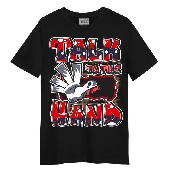 Low OG Howard Bison 1s Shirt - Talk To Hand Graphic Shirt Unisex Matching Jordan Shirt Jezsport.com