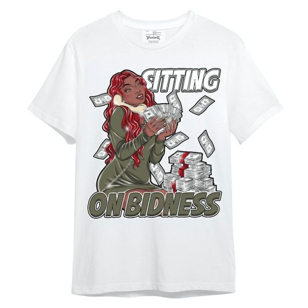 Low OG Medium Olive 1s Shirt - Bidness Unique Unisex Shirt Matching Jordan Shirt Jezsport.com