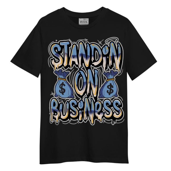 High OG First In Flight 1s Shirt - Standin' Business Graphic Shirt Unisex Matching Jordan Shirt Jezsport.com