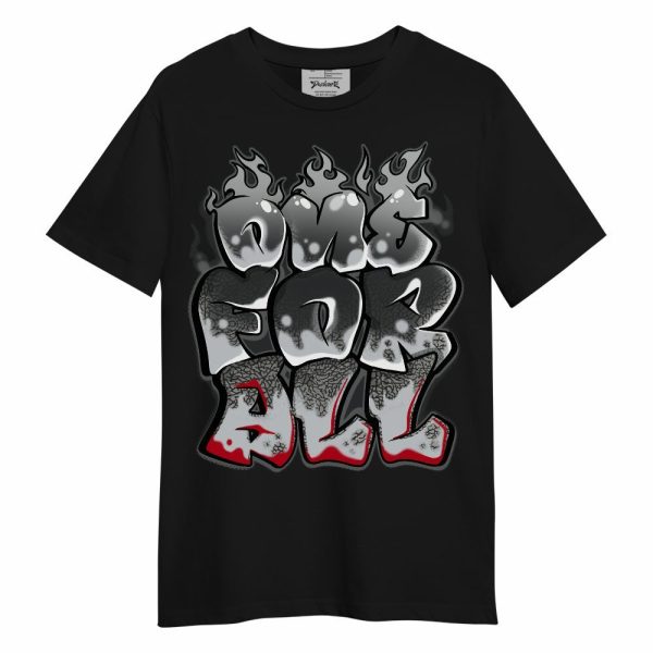 Black Cement 3s Shirt - Ones For All Graphic Unisex Shirt Matching Jordan Shirt Jezsport.com