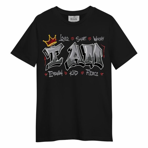 Cement Grey 3s Shirt, I Am Love Unisex Shirt Matching Jordan Shirt Jezsport.com