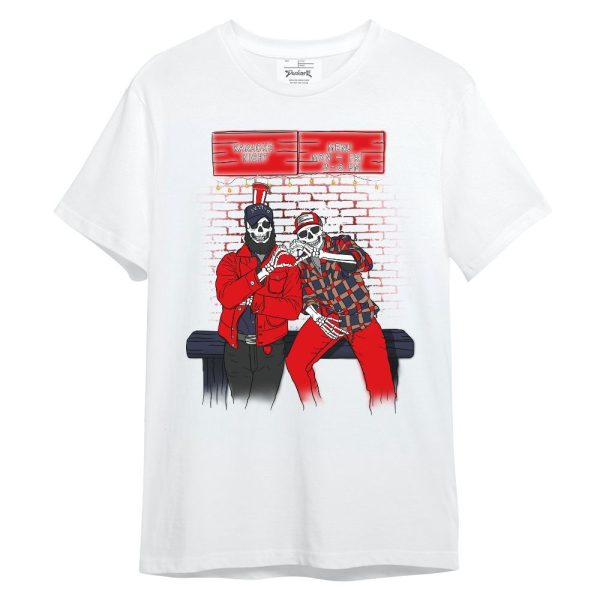 Low OG Howard Bison 1s Shirt, Skeleton Help Friendship Unisex Shirt Matching Jordan Shirt Jezsport.com