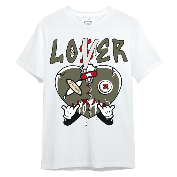 Low OG Medium Olive 1s Shirt, Loser Lover Drip Heart Unisex Shirt Matching Jordan Shirt Jezsport.com