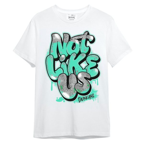 Black Green Glow 3s Shirt - None Like Us Graphic Unisex Shirt Matching Jordan Shirt Jezsport.com