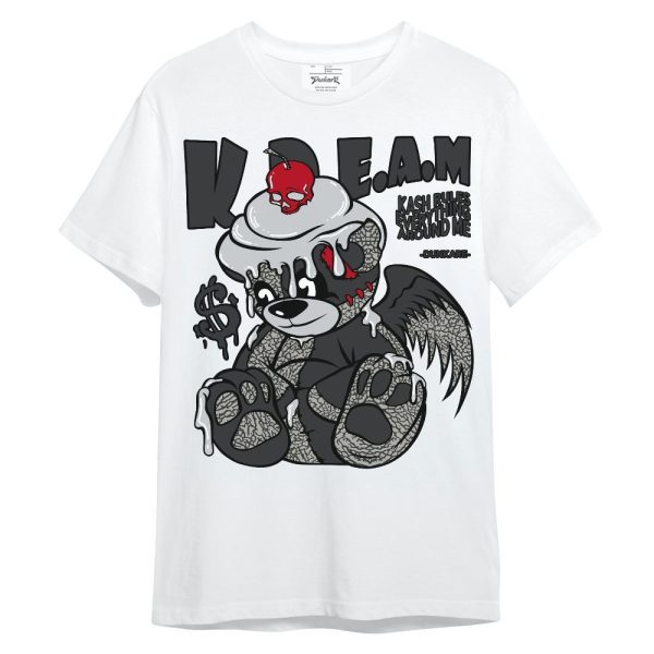 Black Cement 3s Shirt - Loot Bear Unisex Shirt Matching Jordan Shirt Jezsport.com