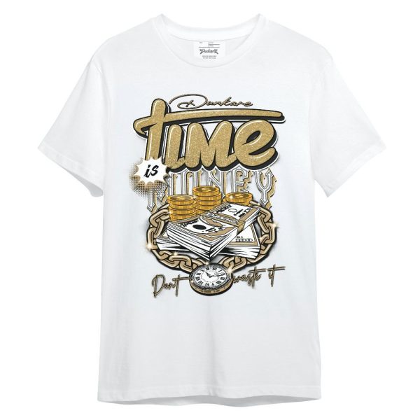 High OG Black Metallic Gold 1s Shirt, Time Is Money AC Unisex Shirt Matching Jordan Shirt Jezsport.com