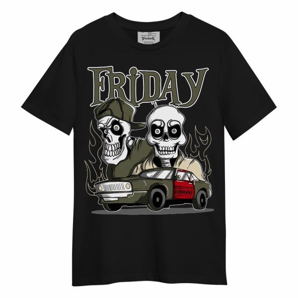 Low OG Medium Olive 1s Shirt, Friday Funny Graphic Unisex Shirt Matching Jordan Shirt Jezsport.com