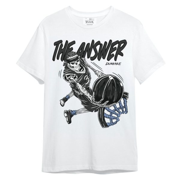 Mid Space Jam 1s Shirt - The Answer Skeleton Unisex Shirt Matching Jordan Shirt Jezsport.com