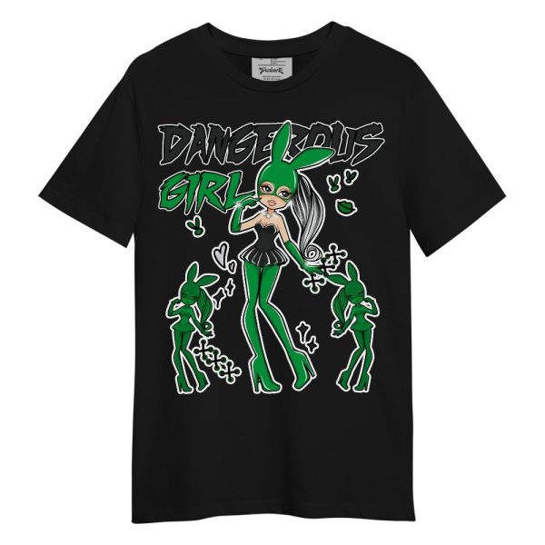 Low Lucky Green 1s Shirt - Dangerous.Girl Unisex Shirt Matching Jordan Shirt Jezsport.com