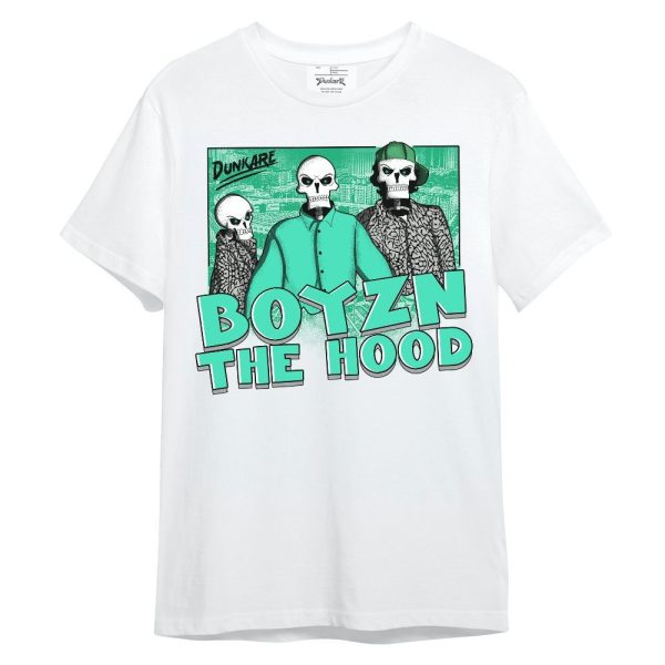 Black Green Glow 3s Shirt, Boyz N The Hood Skeleton Green Glow 3s Outfit Unisex Shirt Matching Jordan Shirt Jezsport.com