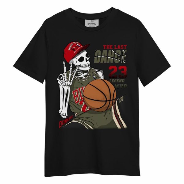 Low OG Medium Olive 1s Shirt, 23 Legend Dance Unisex Shirt Matching Jordan Shirt Jezsport.com