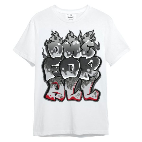 Black Cement 3s Shirt - Ones For All Graphic Unisex Shirt Matching Jordan Shirt Jezsport.com