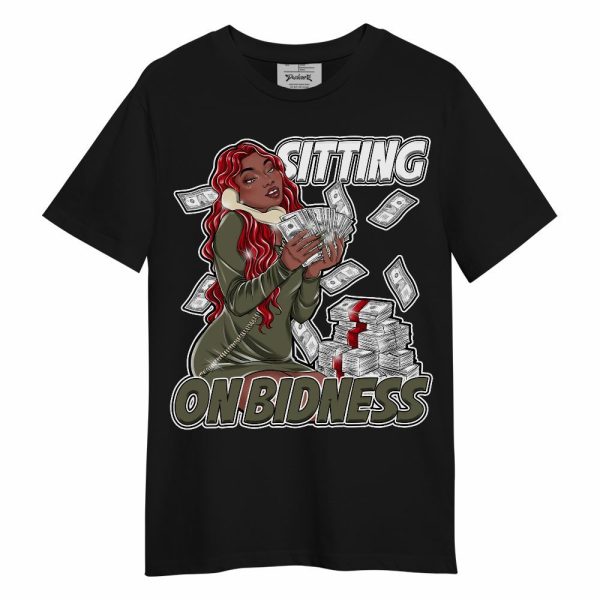 Low OG Medium Olive 1s Shirt - Bidness Unique Unisex Shirt Matching Jordan Shirt Jezsport.com