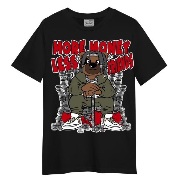 Low OG Medium Olive 1s Shirt - More Moneys Bear Shirt Unisex Matching Jordan Shirt Jezsport.com