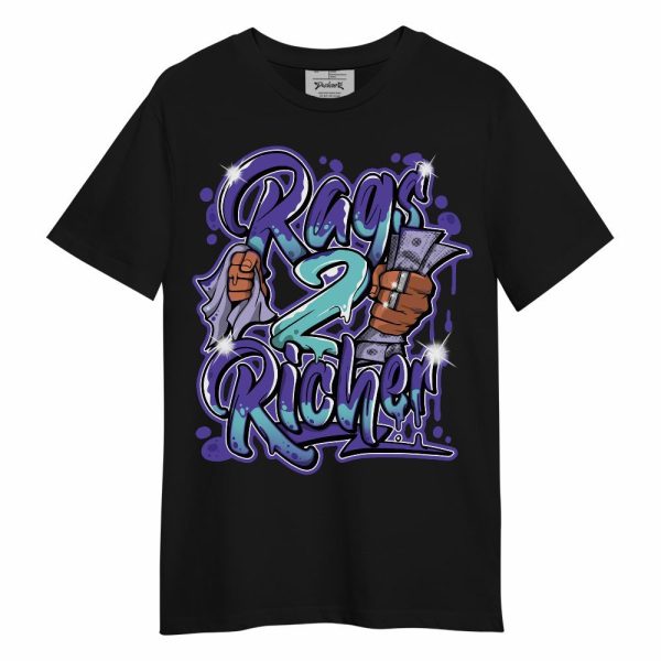 Low Hornets 1s Shirt - Rag 2 Rich Graphic Unisex Shirt Matching Jordan Shirt Jezsport.com