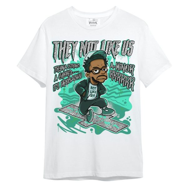 Black Green Glow 3s Shirt - Hopscotch Dislike Us Graphic Unisex Shirt Matching Jordan Shirt Jezsport.com