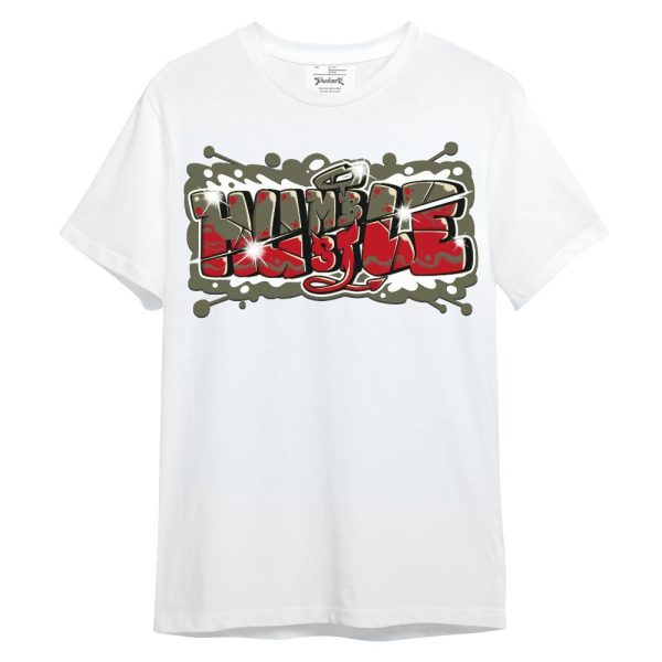 Low OG Medium Olive 1s Shirt - Humbled Hustles Graphic Unisex Shirt Matching Jordan Shirt Jezsport.com