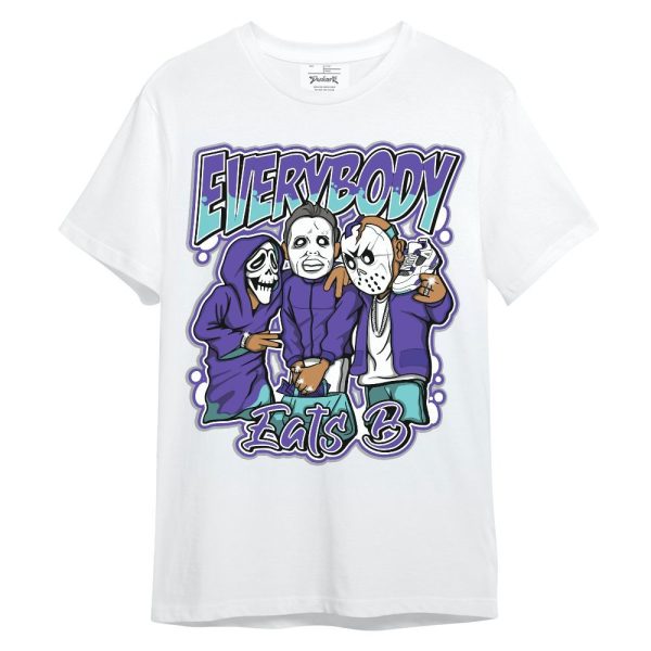 Low Hornets 1s Shirt - Everybody Eatin Bro Graphic Unisex Shirt Matching Jordan Shirt Jezsport.com